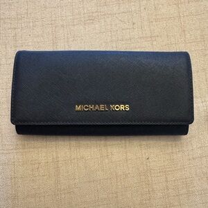 Michael Kors Navy Blue Wallet